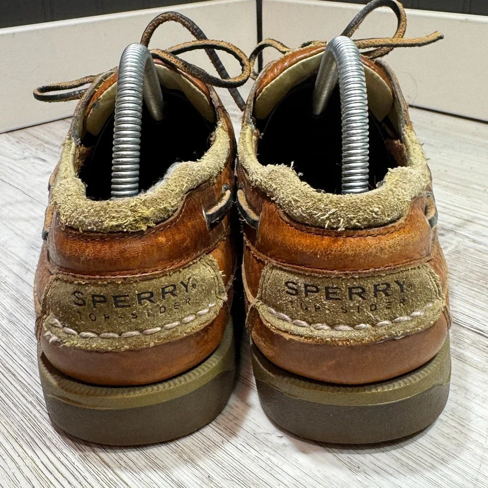 Sperry Top Sider Mako Collection Loafer Men's 10M Leather Boat Shoe 0768259